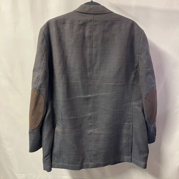 Kroon Bono 2 Men's 42R Single Breasted Blazer Jacket‎ Lined Cotton - Picture 13 of 15